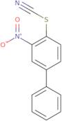 [(2-Nitro-4-phenylphenyl)sulfanyl]formonitrile