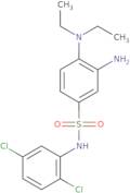 3-Amino-N-(2,5-dichlorophenyl)-4-(diethylamino)benzene-1-sulfonamide