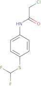 2-Chloro-N-{4-[(difluoromethyl)sulfanyl]phenyl}acetamide