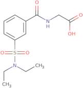 2-{[3-(Diethylsulfamoyl)phenyl]formamido}acetic acid