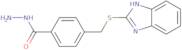 4-[(1H-1,3-Benzodiazol-2-ylsulfanyl)methyl]benzohydrazide