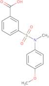 3-[(4-Methoxyphenyl)(methyl)sulfamoyl]benzoic acid