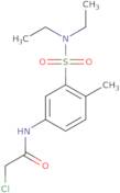 2-Chloro-N-[3-(diethylsulfamoyl)-4-methylphenyl]acetamide