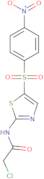 2-Chloro-N-[5-(4-nitro-benzenesulfonyl)-thiazol-2-yl]-acetamide