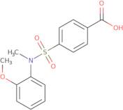 4-[(2-Methoxyphenyl)(methyl)sulfamoyl]benzoic acid