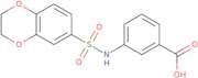 3-(2,3-Dihydro-1,4-benzodioxine-6-sulfonamido)benzoic acid