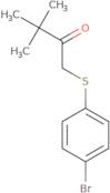 1-[(4-Bromophenyl)sulfanyl]-3,3-dimethylbutan-2-one