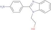 2-[2-(4-Aminophenyl)-1H-1,3-benzodiazol-1-yl]ethan-1-ol