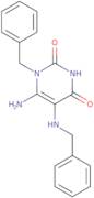 6-Amino-1-benzyl-5-(benzylamino)-1,2,3,4-tetrahydropyrimidine-2,4-dione