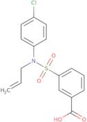 3-[(4-Chlorophenyl)(prop-2-en-1-yl)sulfamoyl]benzoic acid