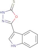 5-(1H-Indol-3-yl)-1,3,4-oxadiazole-2-thiol