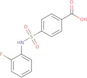 4-[(2-Fluorophenyl)sulfamoyl]benzoic acid