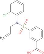 3-[(2-Chlorophenyl)(prop-2-en-1-yl)sulfamoyl]benzoic acid