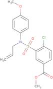 Methyl 4-chloro-3-[(4-methoxyphenyl)(prop-2-en-1-yl)sulfamoyl]benzoate