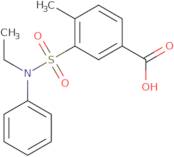 3-[Ethyl(phenyl)sulfamoyl]-4-methylbenzoic acid