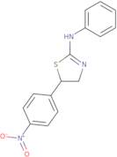 5-(4-Nitrophenyl)-N-phenyl-4,5-dihydro-1,3-thiazol-2-amine