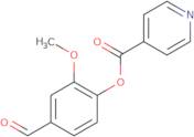 4-Formyl-2-methoxyphenyl pyridine-4-carboxylate