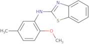 N-(2-Methoxy-5-methylphenyl)-1,3-benzothiazol-2-amine