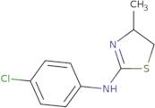 N-(4-Chlorophenyl)-4-methyl-4,5-dihydro-1,3-thiazol-2-amine