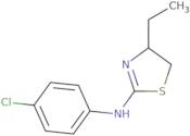 N-(4-Chlorophenyl)-4-ethyl-4,5-dihydro-1,3-thiazol-2-amine