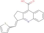 3-(Thiophen-2-ylmethylidene)-1H,2H,3H-cyclopenta[b]quinoline-9-carboxylic acid