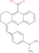 4-{[4-(Dimethylamino)phenyl]methylidene}-1,2,3,4-tetrahydroacridine-9-carboxylic acid