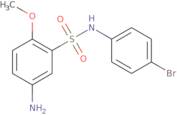 5-Amino-N-(4-bromophenyl)-2-methoxybenzene-1-sulfonamide