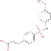 (2E)-3-{4-[(4-Methoxyphenyl)sulfamoyl]phenyl}prop-2-enoic acid