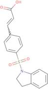 3-[4-(2,3-Dihydro-1H-indole-1-sulfonyl)phenyl]prop-2-enoicacid