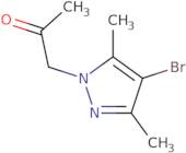 1-(4-Bromo-3,5-dimethyl-1H-pyrazol-1-yl)acetone