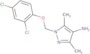 1-[(2,4-Dichlorophenoxy)methyl]-3,5-dimethyl-1H-pyrazol-4-amine