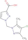1-[(4-Chloro-3,5-dimethyl-1H-pyrazol-1-yl)methyl]-1H-pyrazole-3-carboxylic acid