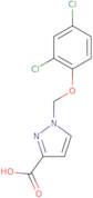 1-(2,4-Dichlorophenoxymethyl)-1H-pyrazole-3-carboxylic acid