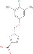 1-[(4-Chloro-3,5-dimethylphenoxy)methyl]-1H-pyrazole-3-carboxylic acid
