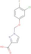 1-(3-Chloro-4-fluorophenoxymethyl)-1H-pyrazole-3-carboxylic acid