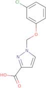 1-(3-Chlorophenoxymethyl)-1H-pyrazole-3-carboxylic acid