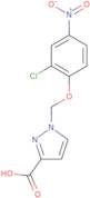 1-[(2-Chloro-4-nitrophenoxy)methyl]-1H-pyrazole-3-carboxylic acid