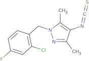1-(2-Chloro-4-fluoro-benzyl)-4-isothiocyanato-3,5-dimethyl-1H-pyrazole