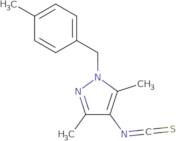 4-Isothiocyanato-3,5-dimethyl-1-(4-methyl-benzyl)-1H-pyrazole