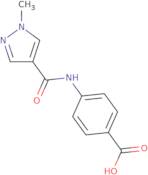 4-(1-Methyl-1H-pyrazole-4-amido)benzoic acid