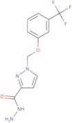 1-([3-(Trifluoromethyl)phenoxy]methyl)-1H-pyrazole-3-carbohydrazide