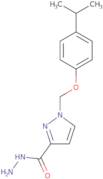 1-(4-Isopropyl-phenoxymethyl)-1H-pyrazole-3-carboxylic acid hydrazide