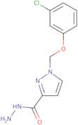 1-(3-Chloro-phenoxymethyl)-1H-pyrazole-3-carboxylic acid hydrazide