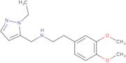 [2-(3,4-Dimethoxyphenyl)ethyl][(1-ethyl-1H-pyrazol-5-yl)methyl]amine
