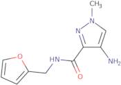4-Amino-N-[(furan-2-yl)methyl]-1-methyl-1H-pyrazole-3-carboxamide