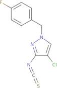 4-Chloro-1-(4-fluoro-benzyl)-3-isothiocyanato-1H-pyrazole
