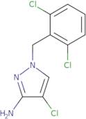 4-Chloro-1-[(2,6-dichlorophenyl)methyl]-1H-pyrazol-3-amine