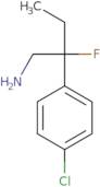2-(4-Chlorophenyl)-2-fluorobutan-1-amine
