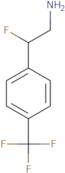 2-Fluoro-2-[4-(trifluoromethyl)phenyl]ethan-1-amine