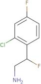 2-(2-Chloro-4-fluorophenyl)-2-fluoroethan-1-amine